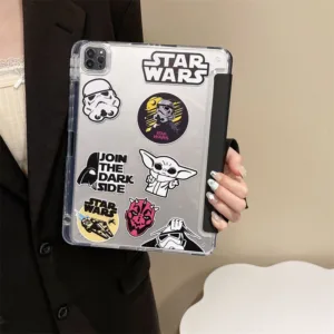 ⭐24 ชั่วโมงส่ง⭐star wars เคส for iPad pro 2024 11 air6 gen10 2022 เคสไอแพด air4 5 10.9 gen9 8 7Case พร้อมถาดใส่ปากกา
