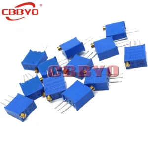 10pcs 3296W Potentiometer precision ปรับความต้านทาน multi-turn trimming 1K 2K 5K 10K 100K 103 100R Trimmer Potentiometer 全现货新
