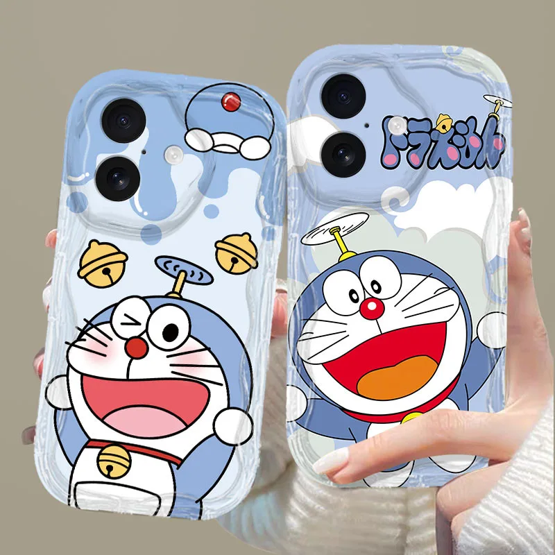 Case สำหรับ Xiaomi 14T redmi A3 redmi Note 13 redmi Note 13 Pro redmi 14C Xiaomi 14T Pro redmi 14R redmi Note 13 Pro การ์ตูนโดราเอมอนกันกระแทก TPU โทรศัพท์ Case