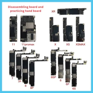 เหมาะสำหรับ iPhone x XS XR 11Pro 12Pro 11 12 13 PRO MAX 6กรัม6พลัส6วินาที6วินาที7กรัม7พลัส8กรัม8จุดที่มีความเสียหายเหมือนเดิม NAND เมนบอร์ดดิสก์ซ่อมคณะกรรมการการฝึกอบรม