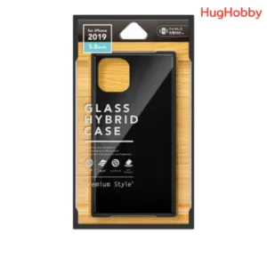 [ของใหม่ *แพ็คเกจไม่สวย] เคสกระจกไฮบริด iPhone 11 Pro สีดำ PG-19AGT01BK