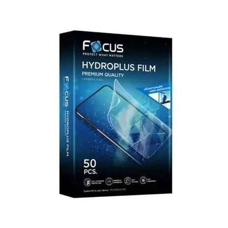 Focus ฟิล์มไฮโดรเจลด้านหน้า Redmi 14C / 13 / 13C / 12 / 12C / 10 / 10A / 10C / 9 / 9A / 9C / 9T / 8 / 8A / 7 / 7A 6