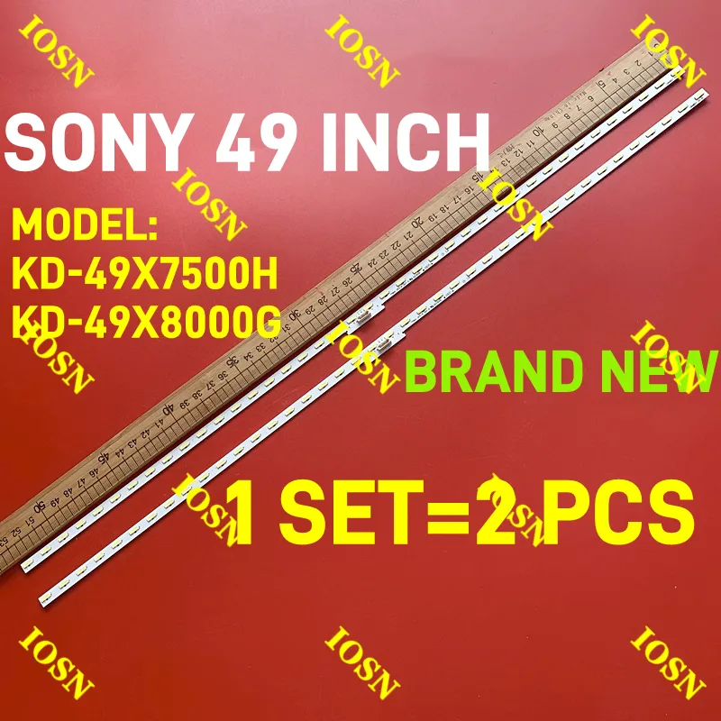 ใหม่ 1 ชุด SONY KD-49X7500H KD-49X8000G 49INCH LED TV BACKLIGHT KD49X7500H KD49X8000G
