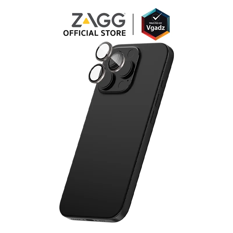 Zagg กระจกเลนส์กล้องสำหรับ iPhone 16 Pro / 16 Pro Max - รุ่น Premium Camera Lens