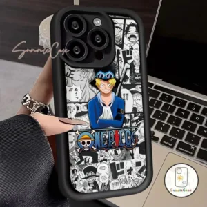 เจ๋งอ่ะ Luffy การ์ตูนดูเดิล เคสVIVO Y15 Y15s Y17s Y12s Y12 Y100i Y33s Y17 Y91 Y12i Y16 Y36 Y21s Y22 Y27 Y21 Y20 Y22s