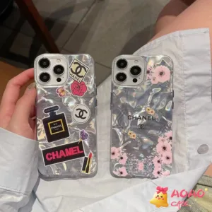 เคสไอโฟน11 สำหรับ iPhone 16 15 11 12 13 14 Pro Max 7Plus XR 16 8 15 14 Plus X XS Max SE 2022 จดหมายข่าวดอกไม้อาวุโส