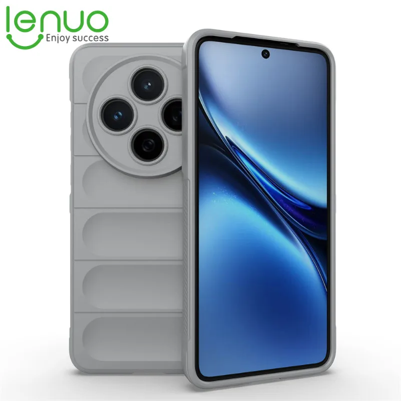 Lenuo ซิลิโคนนุ่มเคสโทรศัพท์สําหรับ Vivo X200 X100 Pro 5G วีโว่ Case ปลอกกันกระแทกป้องกัน Flannel ฝาหลัง
