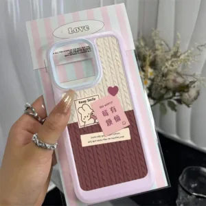 {ขนส่งด่วน} เคสโทรศัพท์ซิลิโคนใสลายกระต่ายน่ารักสำหรับ iPhone x/xs/xr/xsmax/7/8PLUS/11Promax/12/13/14Promax/15เคสป้องกันแบบเต็มขอบ