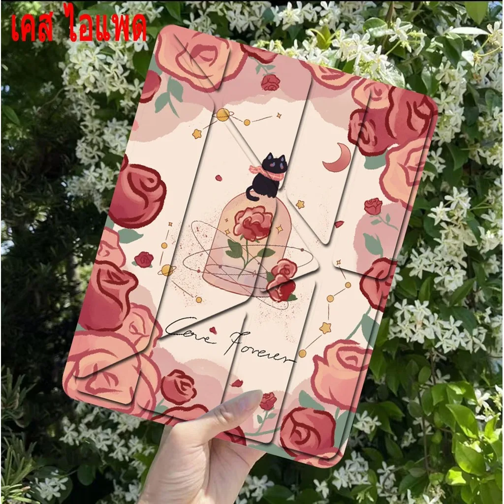 [พร้อมส่ง]วางปากกาไว้ด้านซ้าย for Air1 2 gen5 6 gen7 8 9เคสสำหรับ ไอแพด Air3 Pro 10.5 gen10 Air4 air5 6  Pro 11Y-shaped