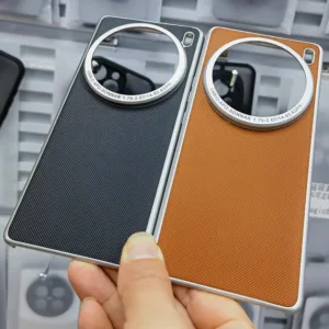 เคสป้องกันกล้องสําหรับ Vivo X100 Ultra X100S X100 Pro X200 Pro Mini IQOO 13 เปลือกใยสังเคราะห์ฝาหลังกรณี