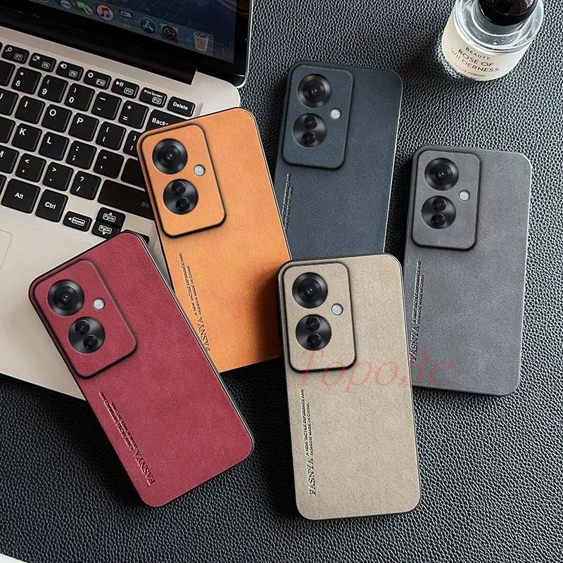 เคส OPPO Reno 11f 5G เคสโทรศัพท์หนังธุรกิจสีทึบ YBP