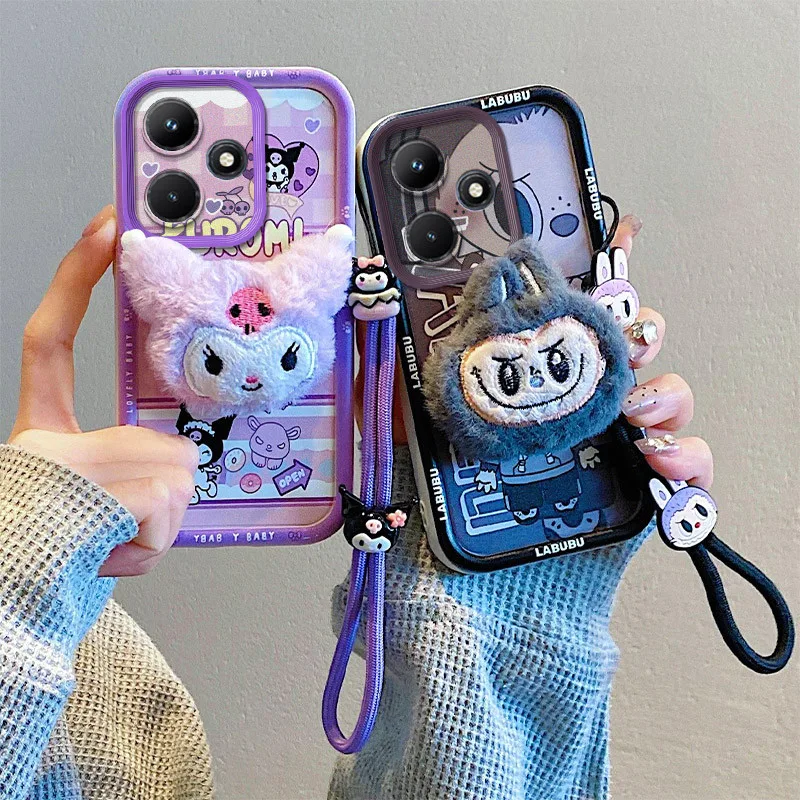 เคส Infinix HOT 30i Infinix HOT 30 ตุ๊กตา TPU โทรศัพท์ป้องกันกรณี