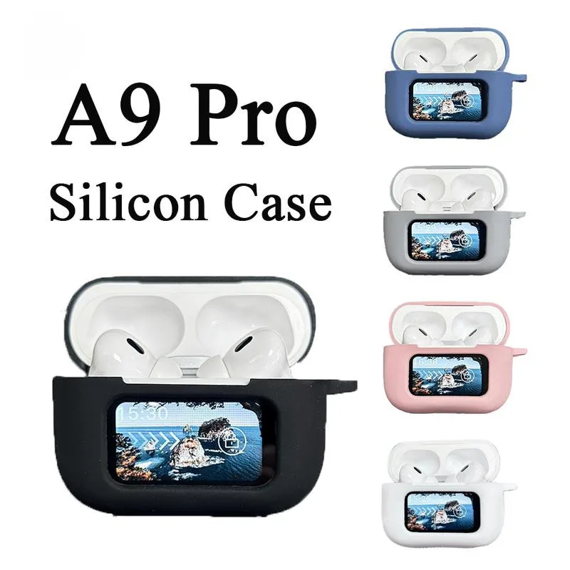 เคสพลาสติกซิลิโคนหูฟัง a9 pro