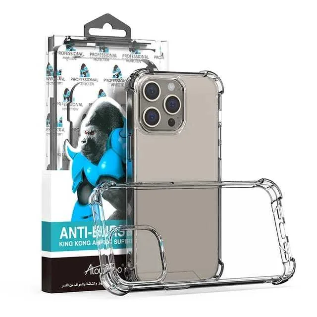 เคสใส คิงคอง แข็ง สำหรับ OPPO A3 A3X A3pro เคสใสกันกระแทก4มุม