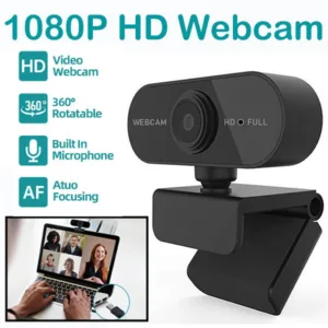เว็บแคม 1080P Full HD Video Call สําหรับแล็ปท็อปพีซีพร้อมไมโครโฟน 1080P USB Video Webcam สําหรับคอมพิวเตอร์