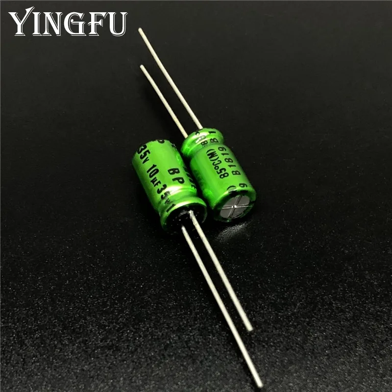 5ชิ้น/20ชิ้น 10uF 35V NICHICON Muse BP นิชิคอน 6.3x11mm 35V10uF Bipolar มีสองขั้ว HiFi เสียง ตัวเก็บประจุ Capacitor