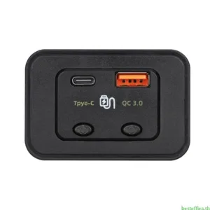 Beste Quick Charge USB Type C Car Charger PD พลาสติกที่รองรับสําหรับการชาร์จที่มีประสิทธิภาพ
