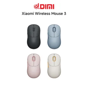 Xiaomi Wireless Mouse 3 เมาส์ไร้สาย เมาส์บลูทูธ โหมดคู่ 2.4GHz และบลูทูธ รับประกันศูนย์ไทย 1 ปี