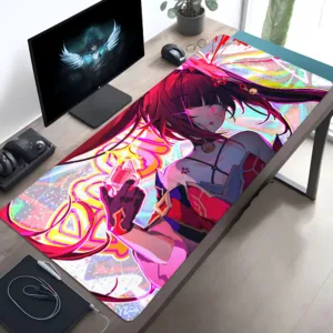 Sparkle Honkai Star Rail Mousepad แผ่นรองเม้าส์โต๊ะ Pad อุปกรณ์เสริมสําหรับเล่นเกม Prime Gaming XXL คีย์บอร์ด Pad Pad Pad Padding Mat