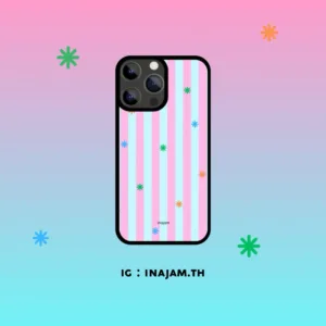 เคสไอโฟนแบรนด์ Inajam Collection Pinky and Bluey