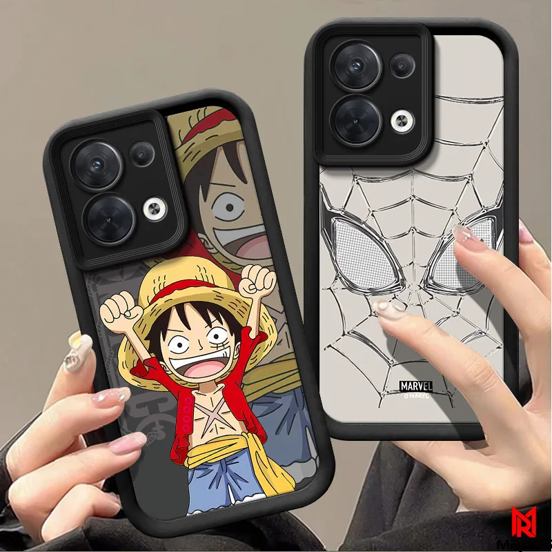 เคส OPPO RENO 8 5G อะนิเมะสไตล์ TPU นุ่มซิลิโคนป้องกันการตกโทรศัพท์กรณีสไตล์ 2
