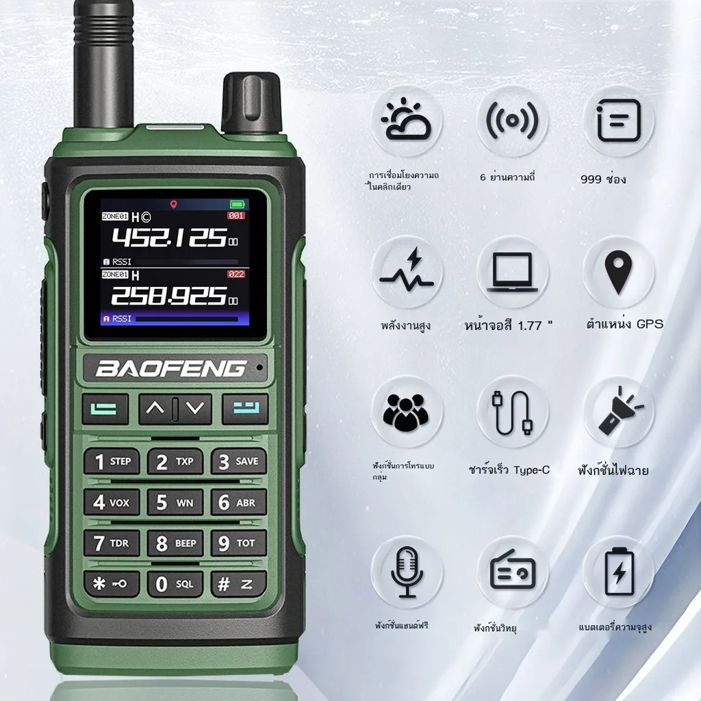 เครื่องส่งรับวิทยุ Baofeng UV-17 Pro