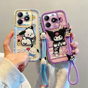 เคส realme C63 Realme C61 Realme NARZO N63 การ์ตูนการ์ตูนตุ๊กตาของเล่น การ์ตูนTPUSoftซิลิโคนเคสโทรศัพท์PQG2