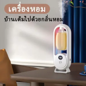 (สินค้าคุณภาพ )เครื่องพ่นน้ำหอมอัตโนมัติในห้อง ฟอกอากาศ ชาร์จ USB น้ําหอมปรับอากาศในห้อง เครื่องฟอกอากาศอัตโนมัติ