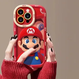 [สินค้าระเบิดใหม่] เคสมือถือสำหรับคู่รัก Apple 16สำหรับ Mario iphone14 PROMAX 15PLUS กันกระแทก13