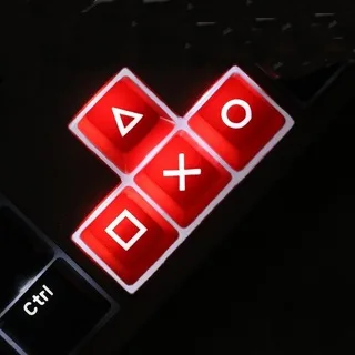 ชุด Custom Keycaps Backlit Keycaps หัวใจ R4 2.25 U อินพุตคีย์ Arrow สําหรับคีย์บอร์ด DIY Keycaps