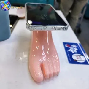 Spoof Jade Foot Shoes เหมาะสําหรับ Samsung s23 เคสโทรศัพท์ตลก s20fe/a53 นุ่ม a71/a72a81 QPTG