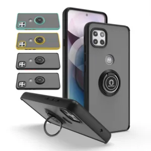 สําหรับ Motorola Moto G 5G / One 5G Ace Armor เคสกันกระแทกแหวนขาตั้งป้องกันฝาหลัง