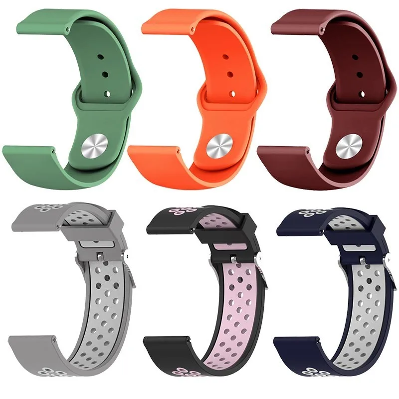 สายรัดสําหรับ Xiaomi Redmi Watch 5 Active / Redmi Watch 5 Lite สาย เข็มขัดซิลิโคนนุ่มสีลูกกวาดนาฬิกาสร้อยข้อมือกีฬาห่วง 22MM