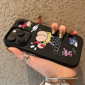 ❤️จัดส่งทันที❤️เคสไอโฟน11 13 14 15 16 Pro Max Bare ass crayon shin-shin Shockproof Case For iPhone 13PM