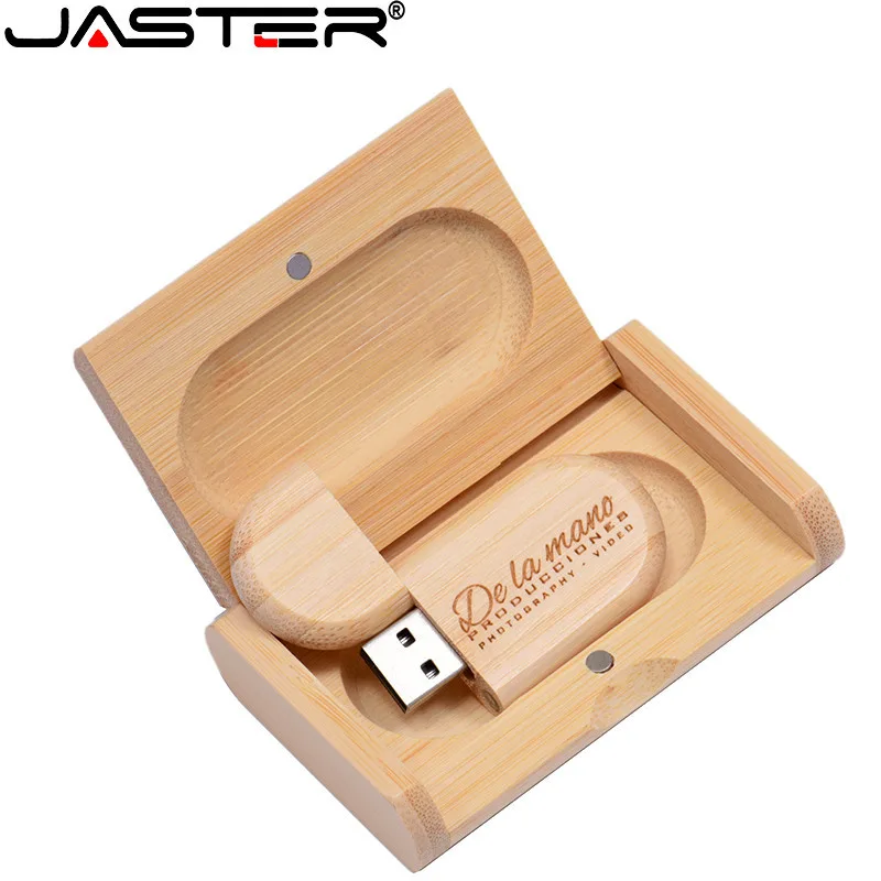 Shandian 1PCS ฟรีโลโก้ที่กําหนดเอง USB 2.0 แฟลชไดรฟ์ 128GB ไม้พร้อมกล่อง Flashdrive 64GB เลเซอร์แกะสลัก Pendrive 32GB ของขวัญแต่งงานไดรฟ์ปากกา 16GB Thumb Drive 8GB Memory Stick 4GB