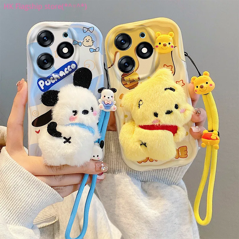 เคส realme C63 การ์ตูนการ์ตูนตุ๊กตาของเล่น การ์ตูนTPUSoftซิลิโคนเคสโทรศัพท์PQGGZ