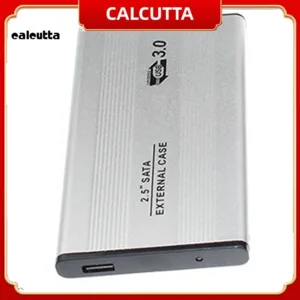 [calcutta] Metal USB 30/20 HDD SSD 25 นิ้ว SATA External Mobile Hard Disk Drive Case Box