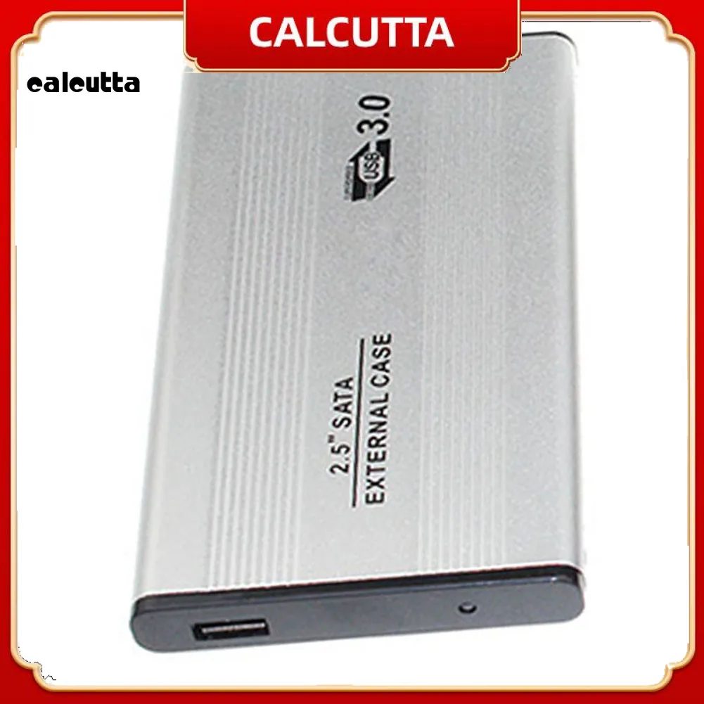 [calcutta] Metal USB 30/20 HDD SSD 25 นิ้ว SATA External Mobile Hard Disk Drive Case Box