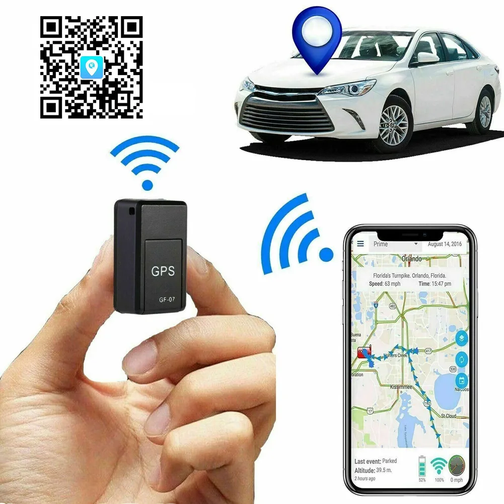 GF07 GPS ติดตามรถ ดักฟังได้ บันทึกเสียงได้ ขนาดเล็ก ซ่อนง่าย ไม่ต้องต่อสายไฟ เครื่องติดตา