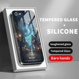 เหมาะสำหรับ Iphone 6 6S 6Plus Plus 7 8 Plus SE 2020 2022 X XS XR Max ป้องกันกรณีโทรศัพท์เลนส์เคส Fashions Harry Potter
