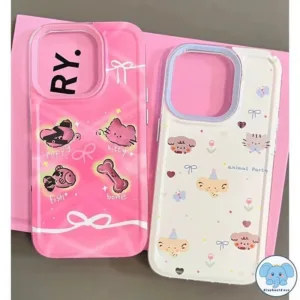 แมว หมี ปลา ลูกหมา ช้าง โบว์ เคสดอกไม้ Samsung A03s A20s A03 A51 A12 A10s A13 A02s A50 A32 A30 A33 A21s A52s A52 A20