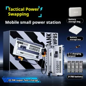 powerbank Replaceable magazine charging bank Ultra-thin compact portable21700 battery large capacity Available for Apple