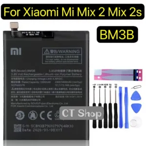 แบตเตอรี่ แท้ Xiaomi Mi Mix 2 Mix 2s BM3B 3400mAh พร้อมชุดถอด+แผ่นกาวติดแบต