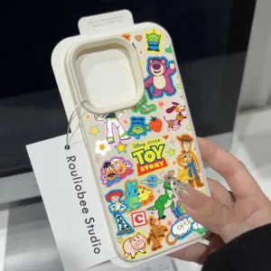 เคสโทรศัพท์มือถือแบบนิ่ม เครื่องหนัง กันกระแทก สําหรับ เคสไอโฟน iPhone 16 15 14 13 12 11 Pro Maxทอยสตอรี่