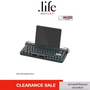 ACTTO คีย์บอร์ดไร้สายดีไซน์ย้อนยุค Actto Mechanical Keyboard B703 [คีย์ไทย-อังกฤษ]