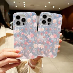 SAMSUNG ปลอกสําหรับsamsung A30S A31 A32 A33 A34 A35 M40S A50 A50S A51 A52 A52S A53 A54 A55 A71 A72 A73 ระลอกน้ําInsสไตล์ประณีตดอกไม้การ์ตูนเคสโทรศัพท์