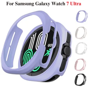 ใหม่ป้องกันกรณีสําหรับ Samsung Galaxy นาฬิกา 7 Ultra 47 มม.SmartWatch PC ป้องกันสําหรับ Galaxy นาฬิกา 7ultra Protector อุปกรณ์เสริม