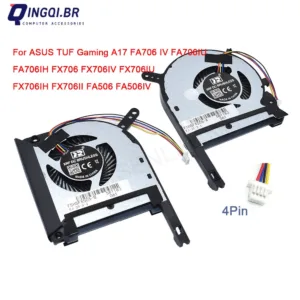 ใหม่ CPU GPU พัดลมสําหรับ ASUS TUF Gaming A17 FA706 IV FA706IU FA706IH FX706 FX706IV FX706IU FX706IH FX706II FA506 FA506IV Cooling