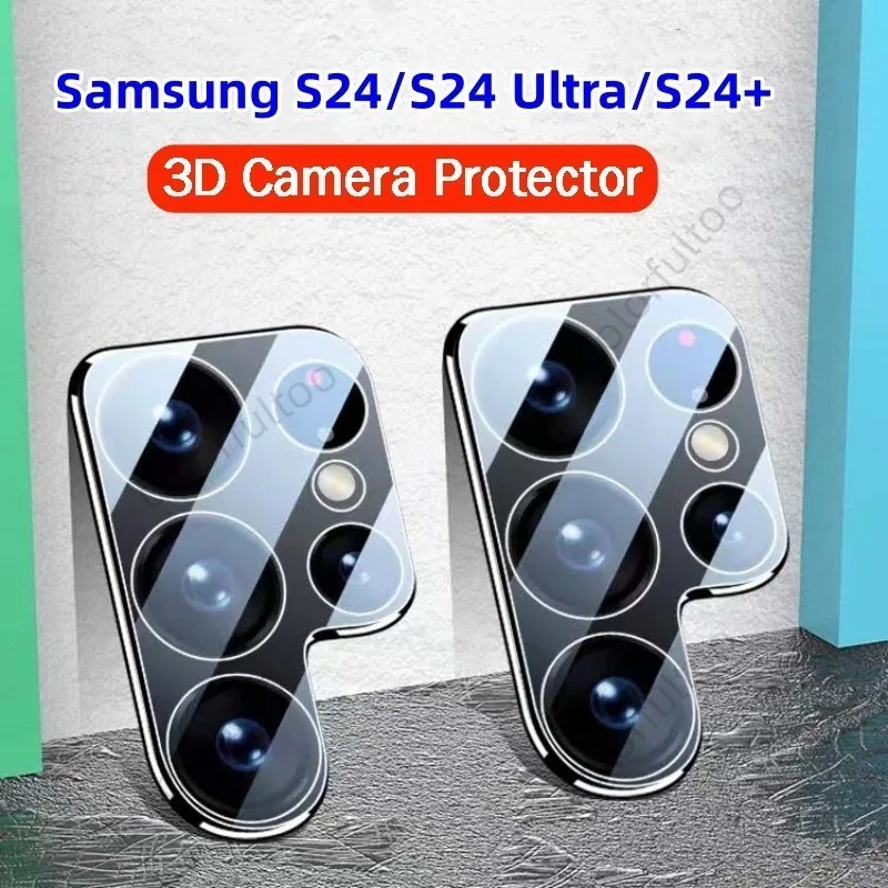 ฟิล์ม เลนส์กล้อง ครอบเลนส์ สำหรับ Samsung Galaxy S24 Ultra รุ่นใหม่ ตรงรุ่น For S22 S23 S24 Plus Ultra S24Ultra 007