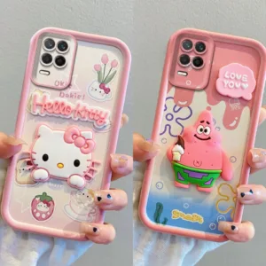 เคส OPPO A54 เคสโทรศัพท์ลายการ์ตูน 3D เคสซิลิโคนนุ่ม ผู้ชายและผู้หญิง สไตล์ใหม่ น่ารัก
